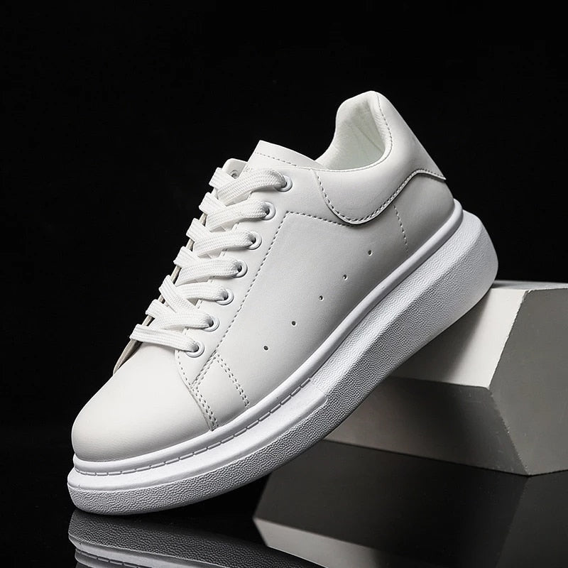 Noah | Men’s Lace-Up Trainers with a Clean Low Profile