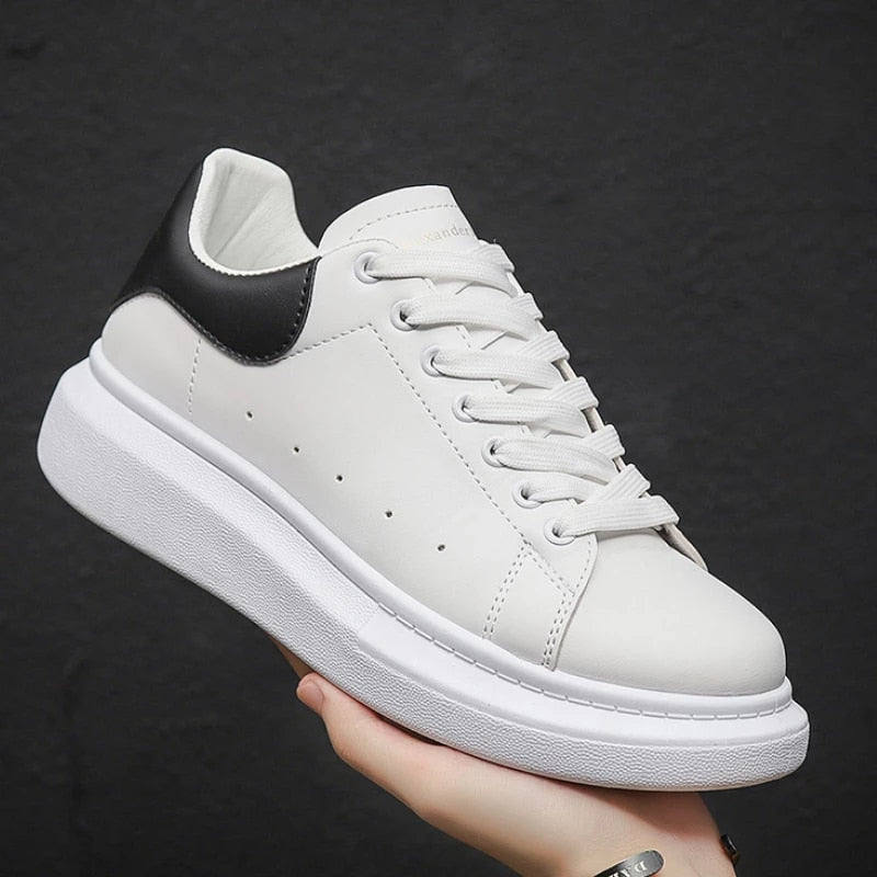 Noah | Men’s Lace-Up Trainers with a Clean Low Profile