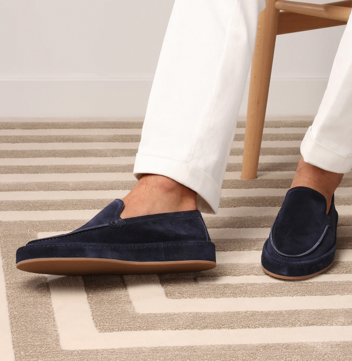 Milo | Men’s Slip-On Loafers with a Soft Casual Shape
