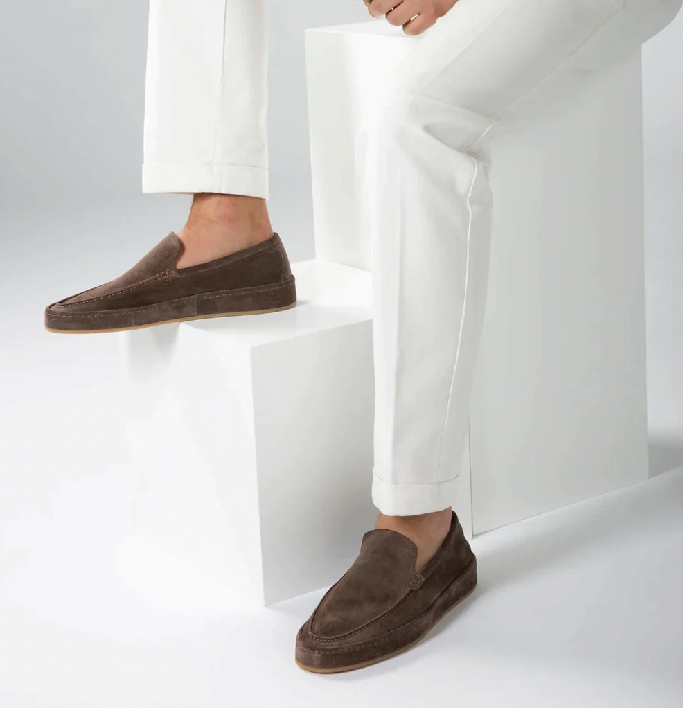 Milo | Men’s Slip-On Loafers with a Soft Casual Shape