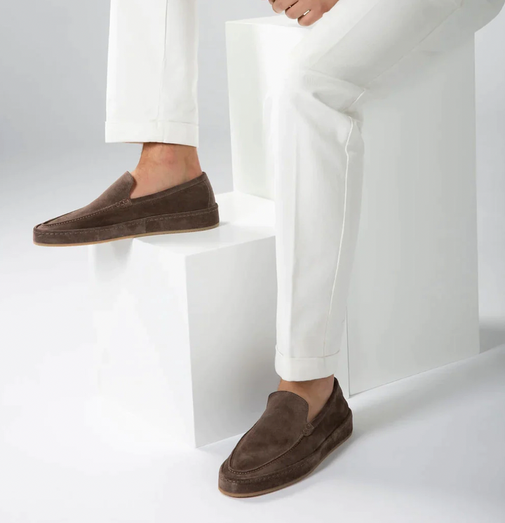 Milo | Men’s Slip-On Loafers with a Soft Casual Shape