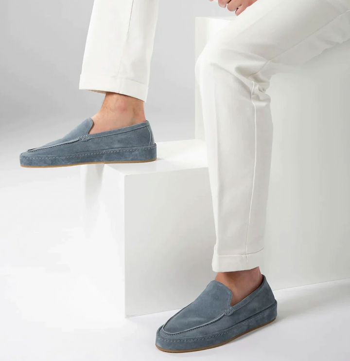 Milo | Men’s Slip-On Loafers with a Soft Casual Shape