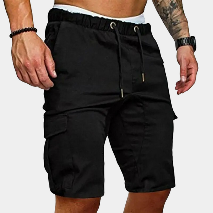 Roven | Men's Cargo Shorts with Drawstring Waist