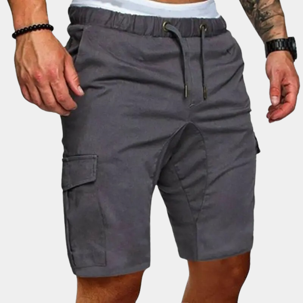Roven | Men's Cargo Shorts with Drawstring Waist