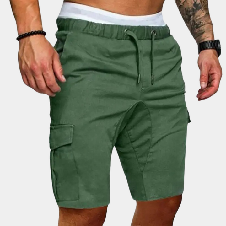 Roven | Men's Cargo Shorts with Drawstring Waist