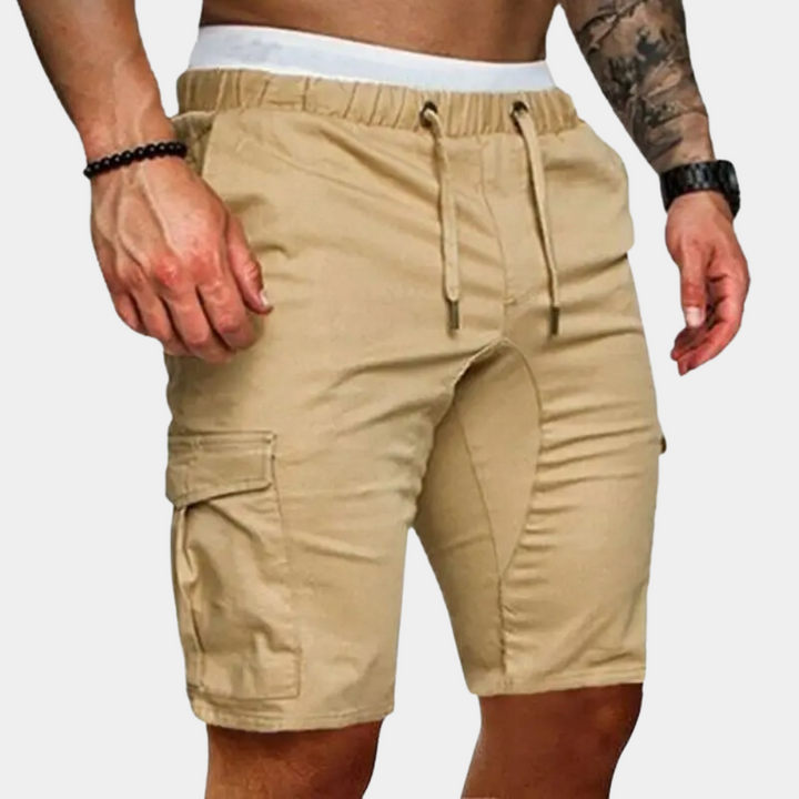 Roven | Men's Cargo Shorts with Drawstring Waist
