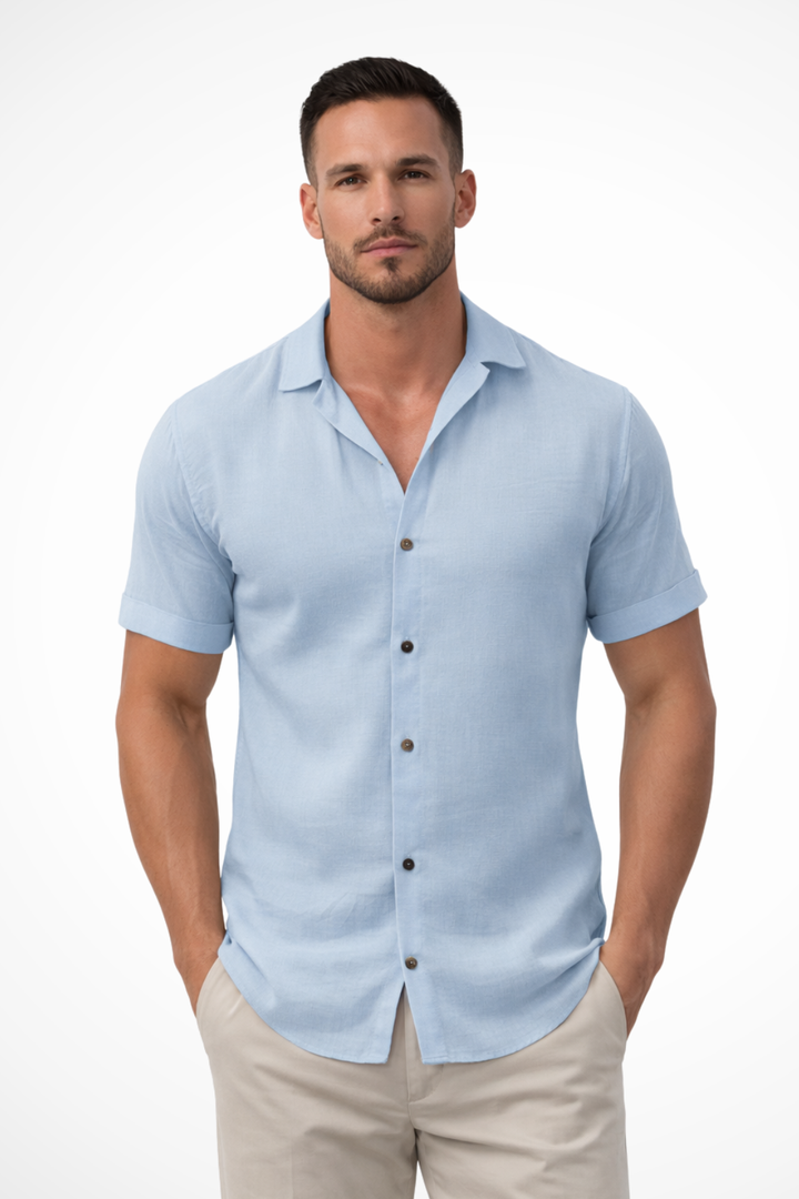 Rafael | Men's Linen Shirt for Summer Days