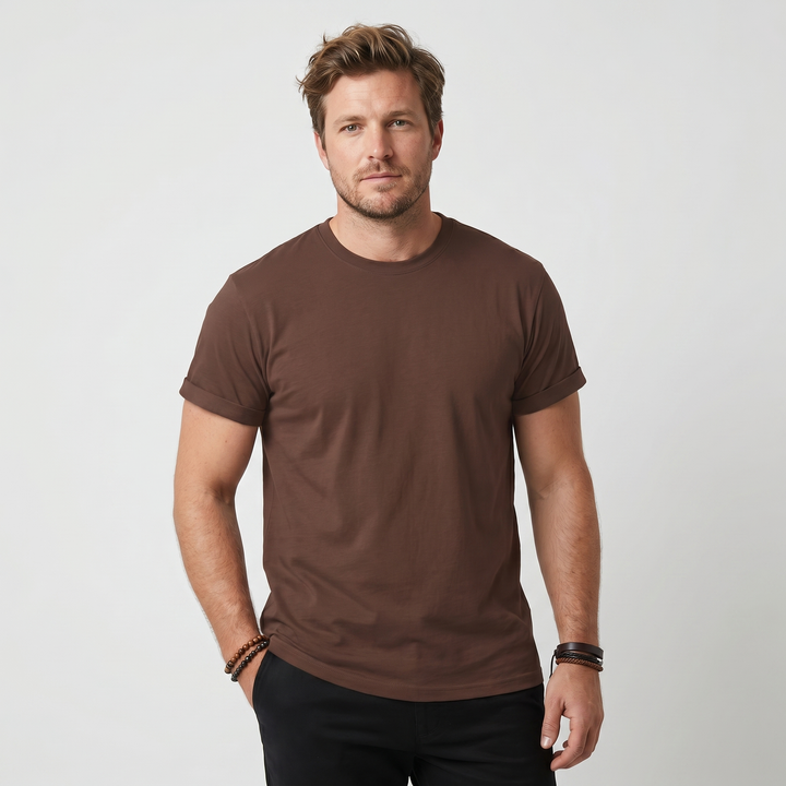 Camden | Breathable Crew Neck T-Shirt in a Regular Everyday Fit