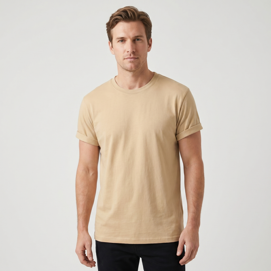 Camden | Breathable Crew Neck T-Shirt in a Regular Everyday Fit