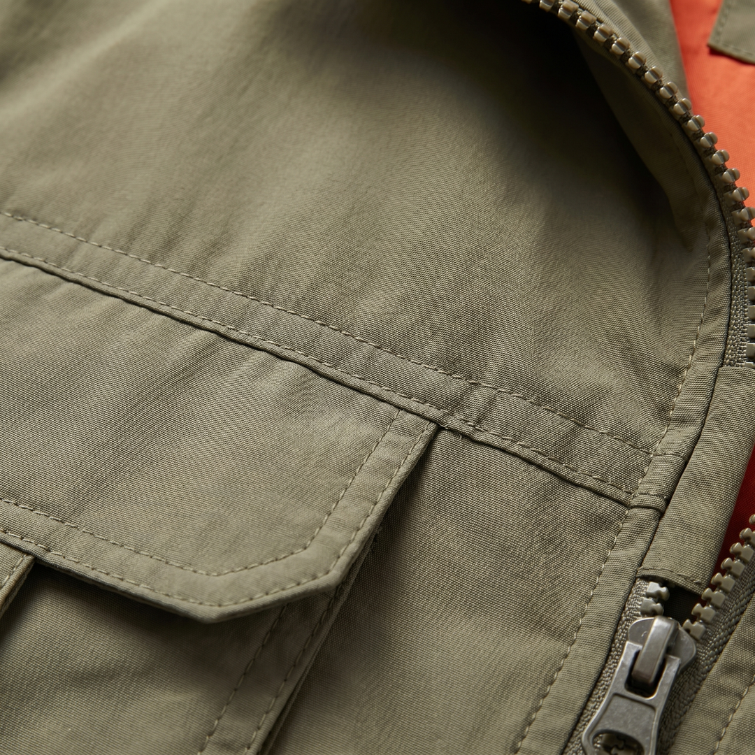 Carter | Men's Multi-Pocket Breathable Cargo Vest for Outdoor Everyday Wear