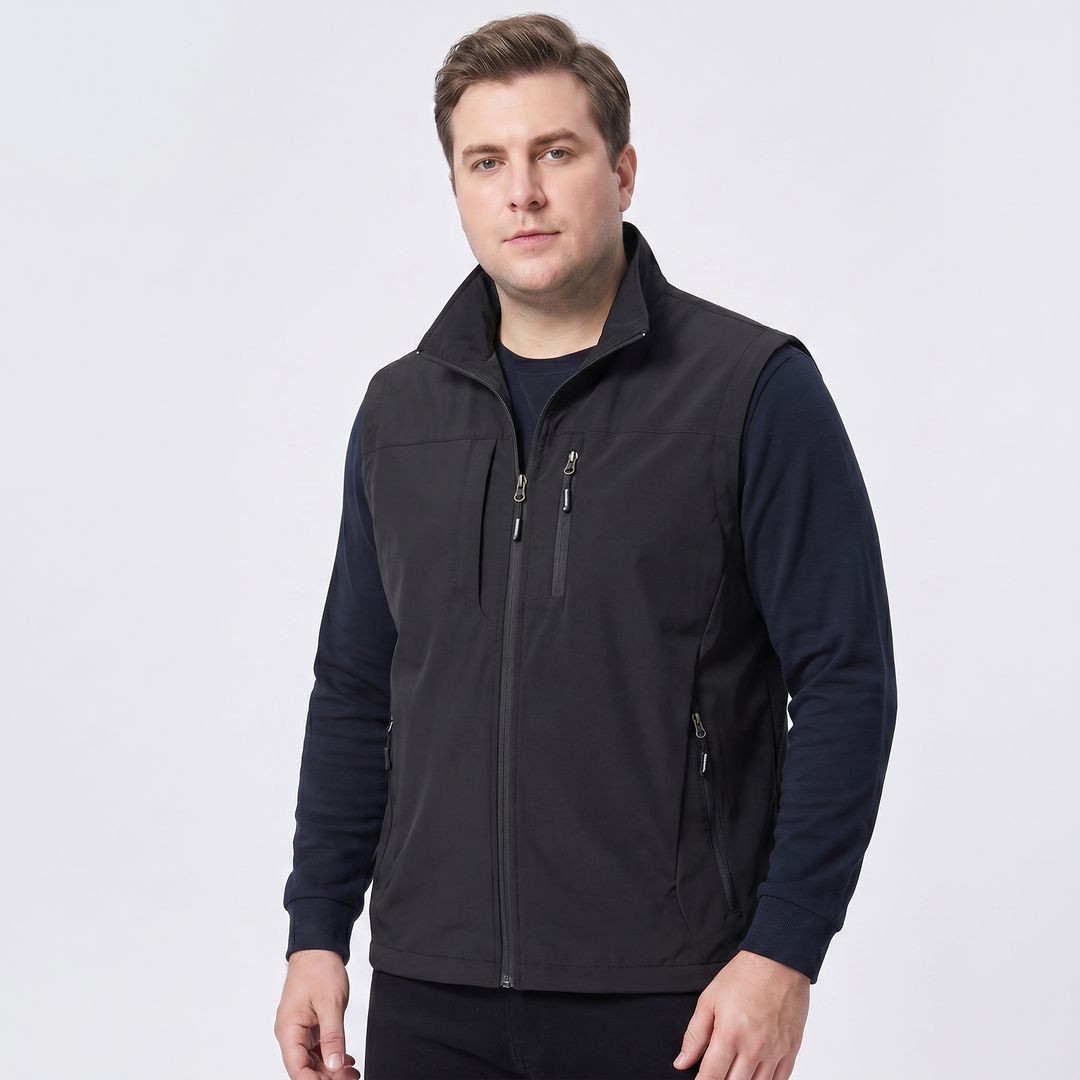 Charles | Men's Multi-Pocket Breathable Cargo Gilet for Active Outdoor Wear