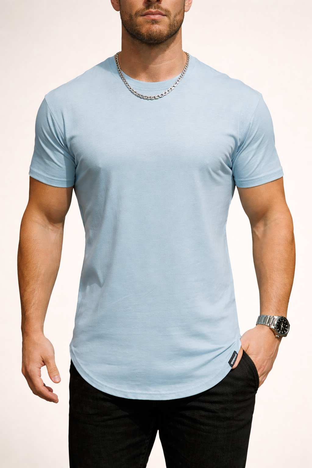 Evan | Men’s Crew Neck T-Shirt designed for Everyday Wear