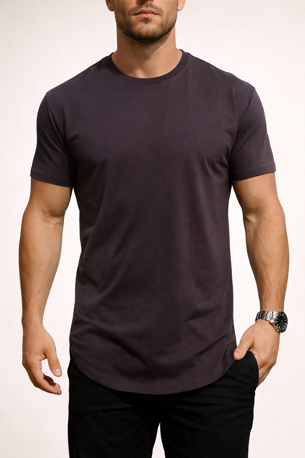 Evan | Men’s Crew Neck T-Shirt designed for Everyday Wear