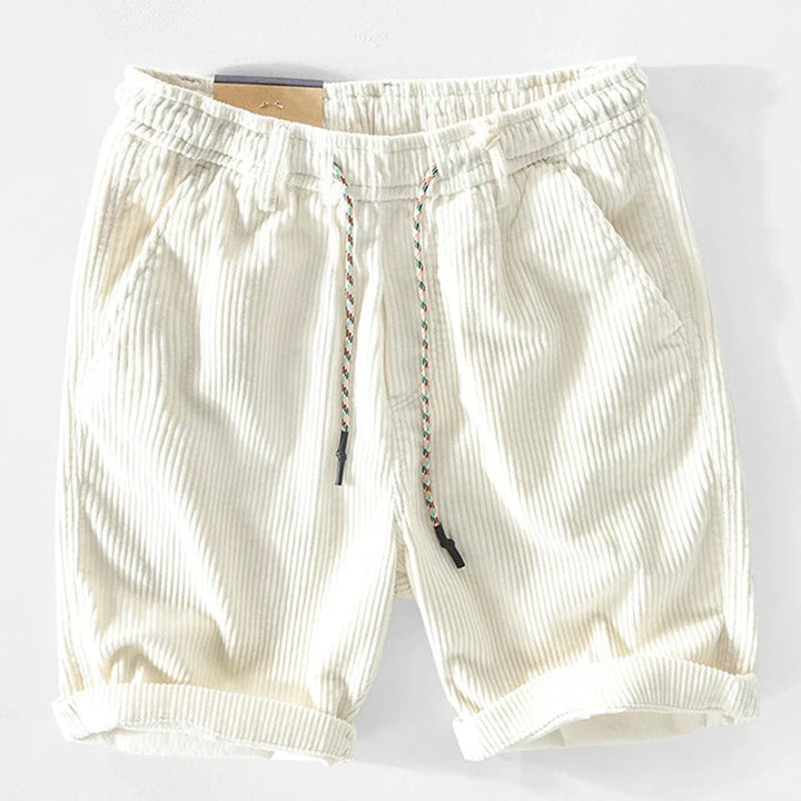Fletcher | Men's Corduroy Shorts with Drawstring Detail