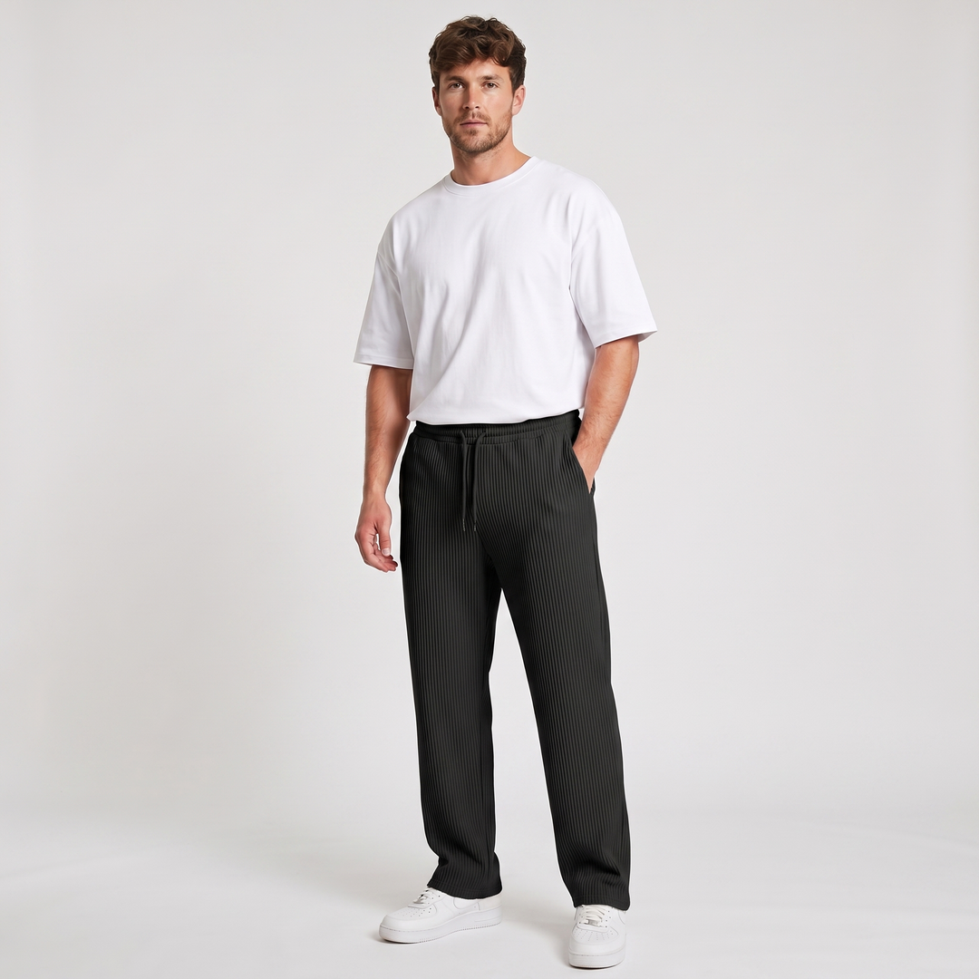 Didier | Men's Comfortable Ribbed Trousers for Relaxed Everyday Wear