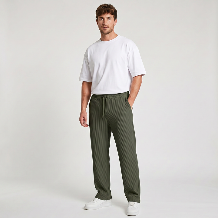 Didier | Men's Comfortable Ribbed Trousers for Relaxed Everyday Wear