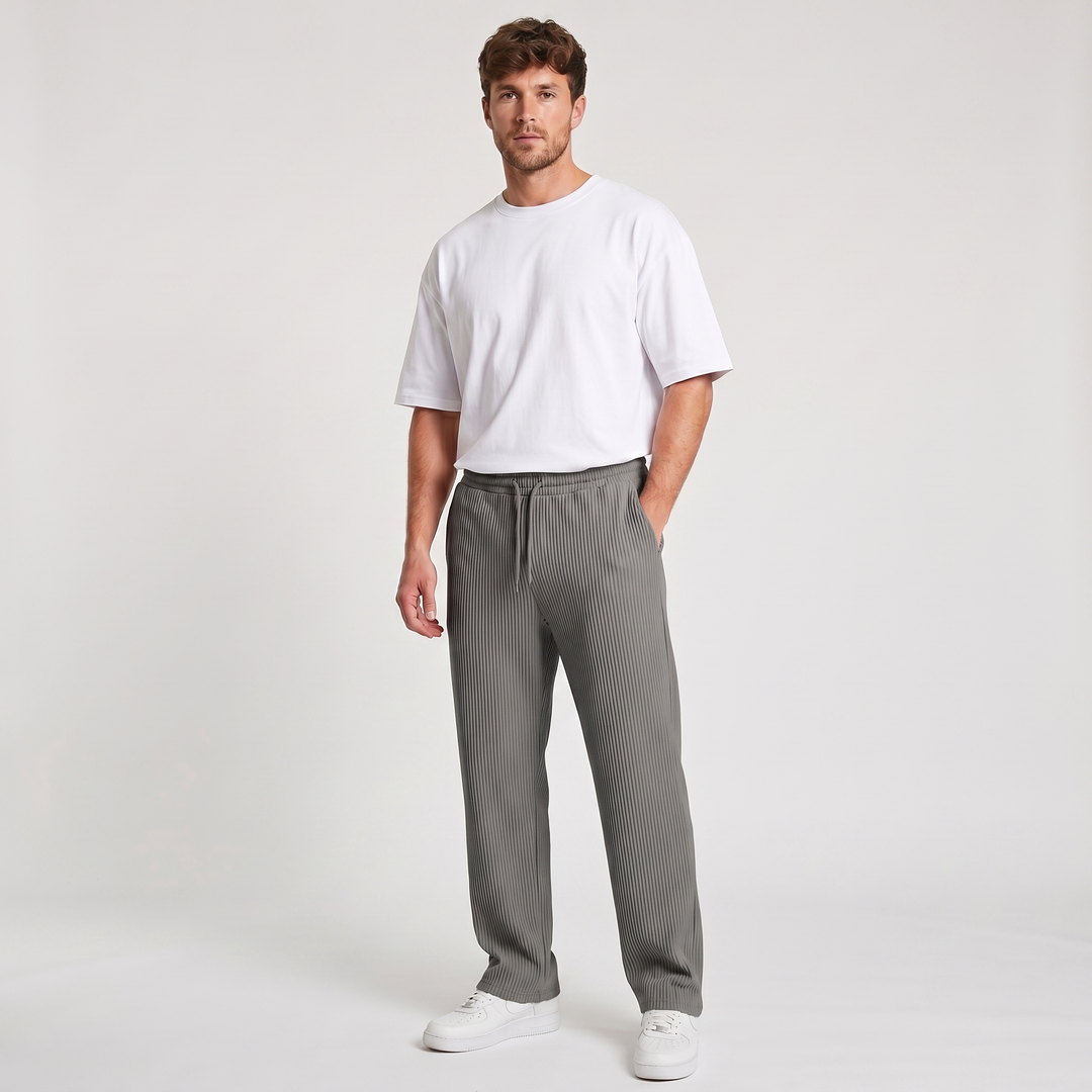 Didier | Men's Comfortable Ribbed Trousers for Relaxed Everyday Wear