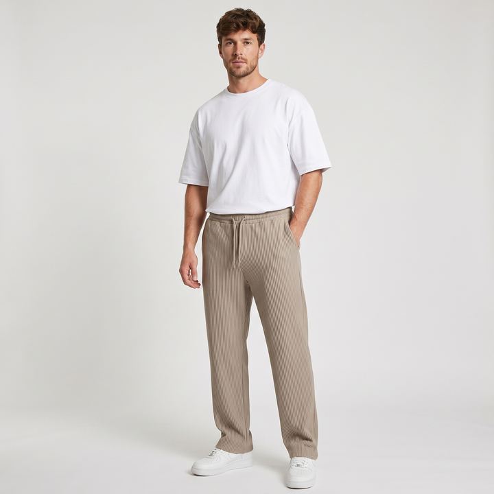 Didier | Men's Comfortable Ribbed Trousers for Relaxed Everyday Wear