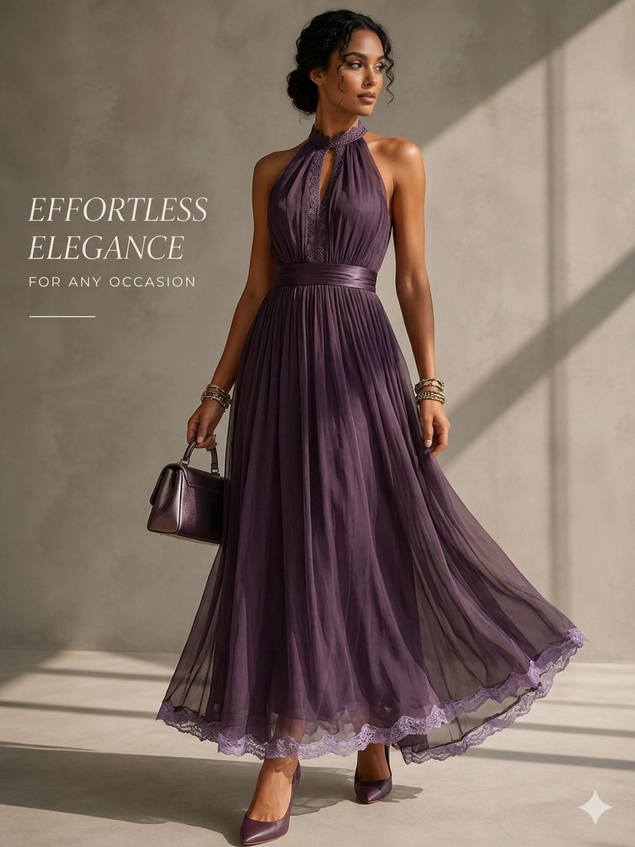 Aurora | Women’s Maxi Dress with a Soft Flowing Skirt