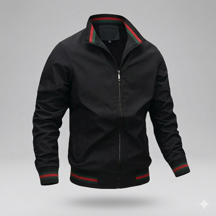 Evan | Men’s Zip Jacket with a Stand Collar