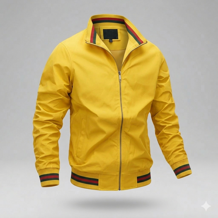 Evan | Men’s Zip Jacket with a Stand Collar