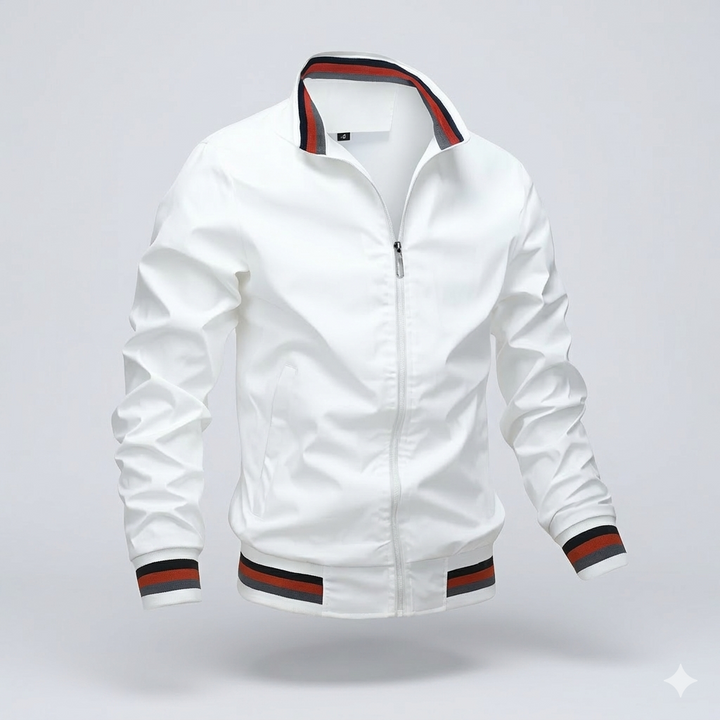 Evan | Men’s Zip Jacket with a Stand Collar