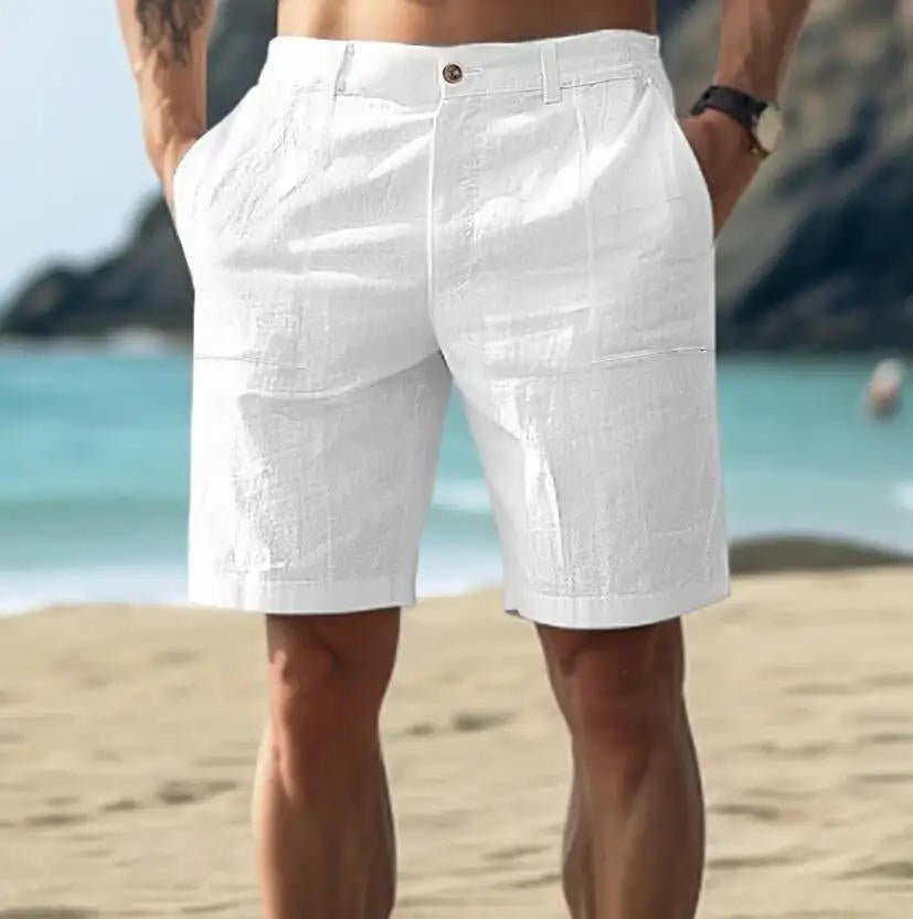 Quinton | Men's Linen Shorts for Effortless Style
