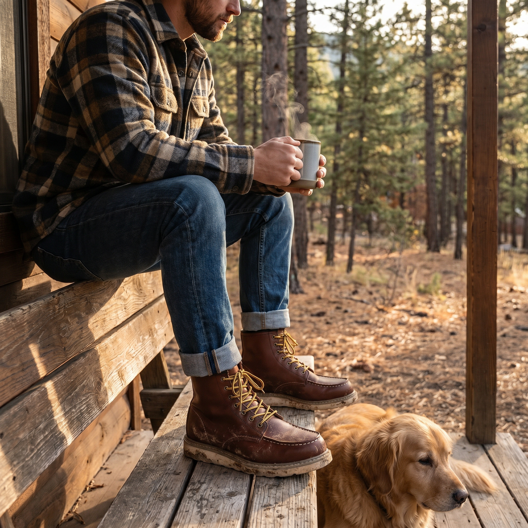 Harrison | Men's Retro Boots with a Classic Everyday Character