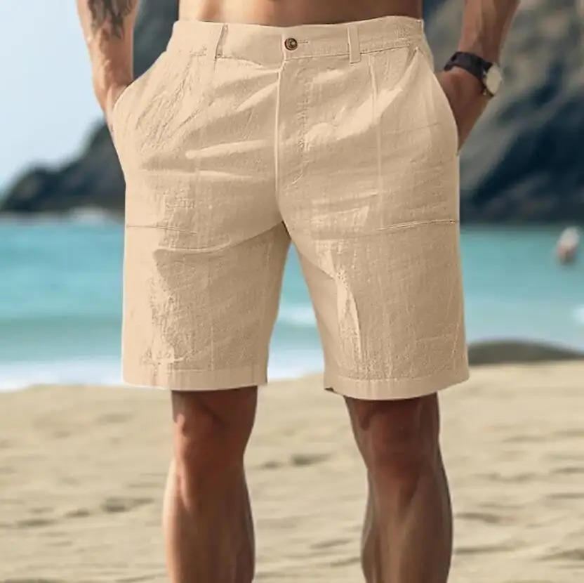 Quinton | Men's Linen Shorts for Effortless Style