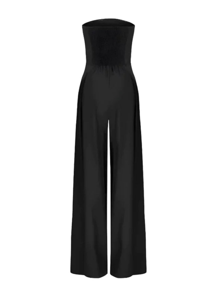 Sienna | Women’s Strapless Jumpsuit with a Wide Leg Shape
