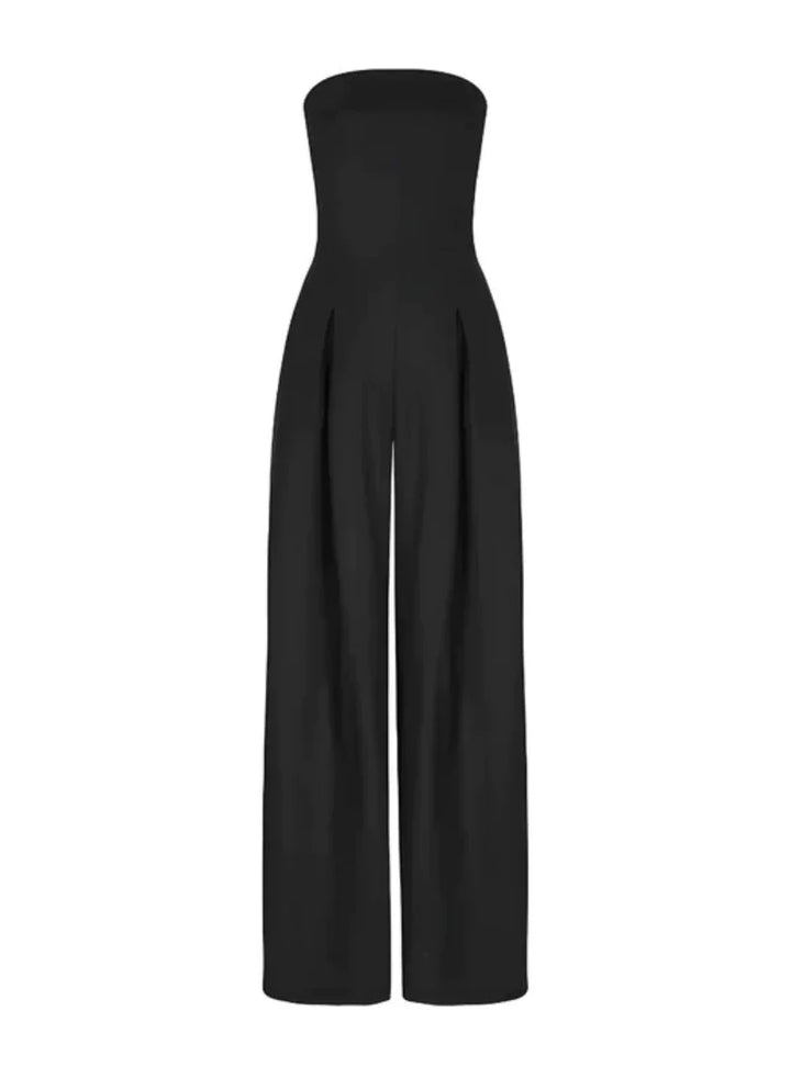 Sienna | Women’s Strapless Jumpsuit with a Wide Leg Shape