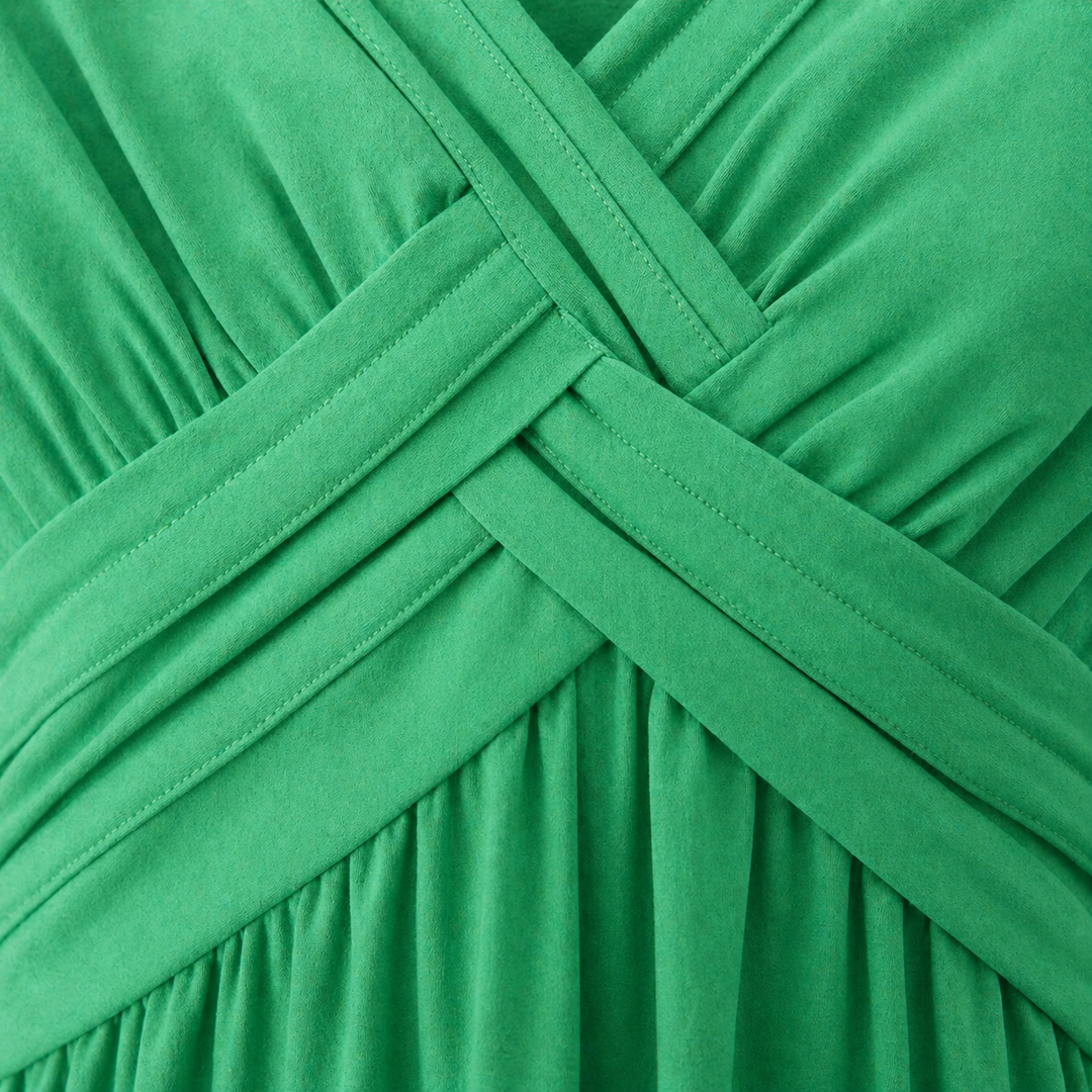 Leyla | Women's Elegant Midi Dress in a Flattering Everyday Silhouette