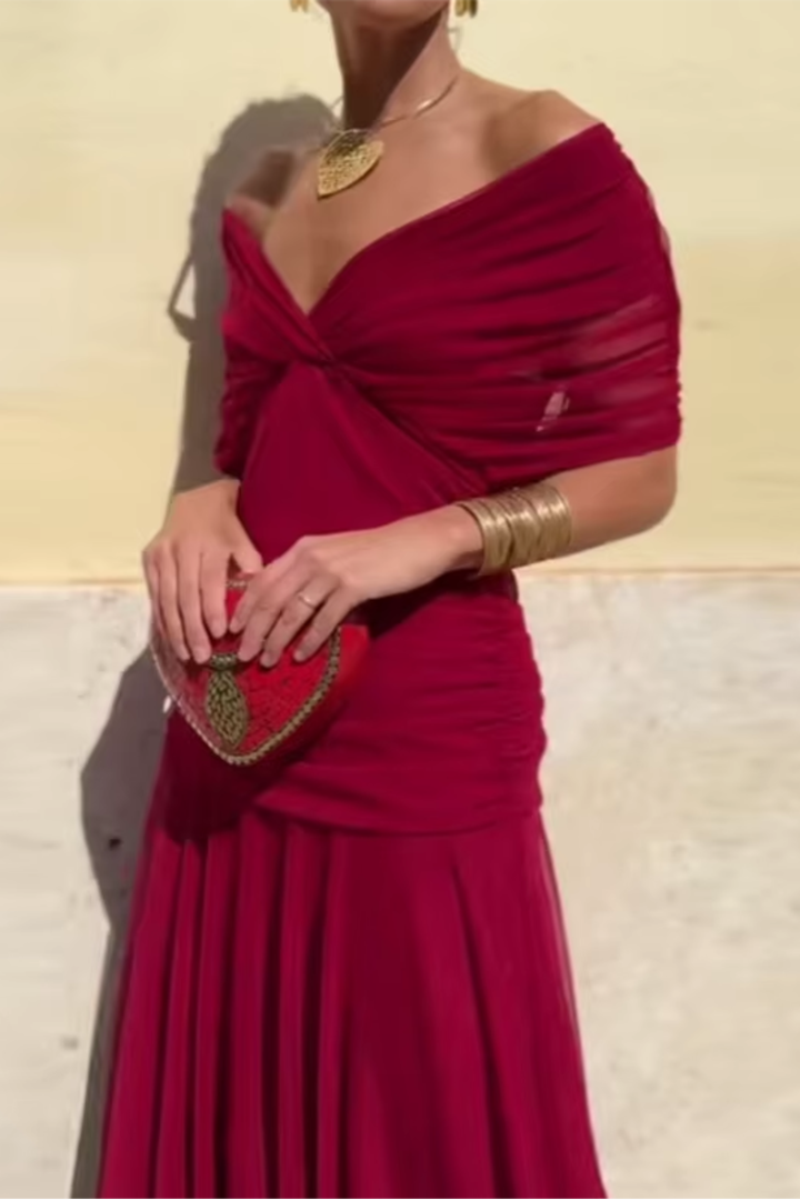 Serena | Women’s Maxi Dress featuring a Wrap Front