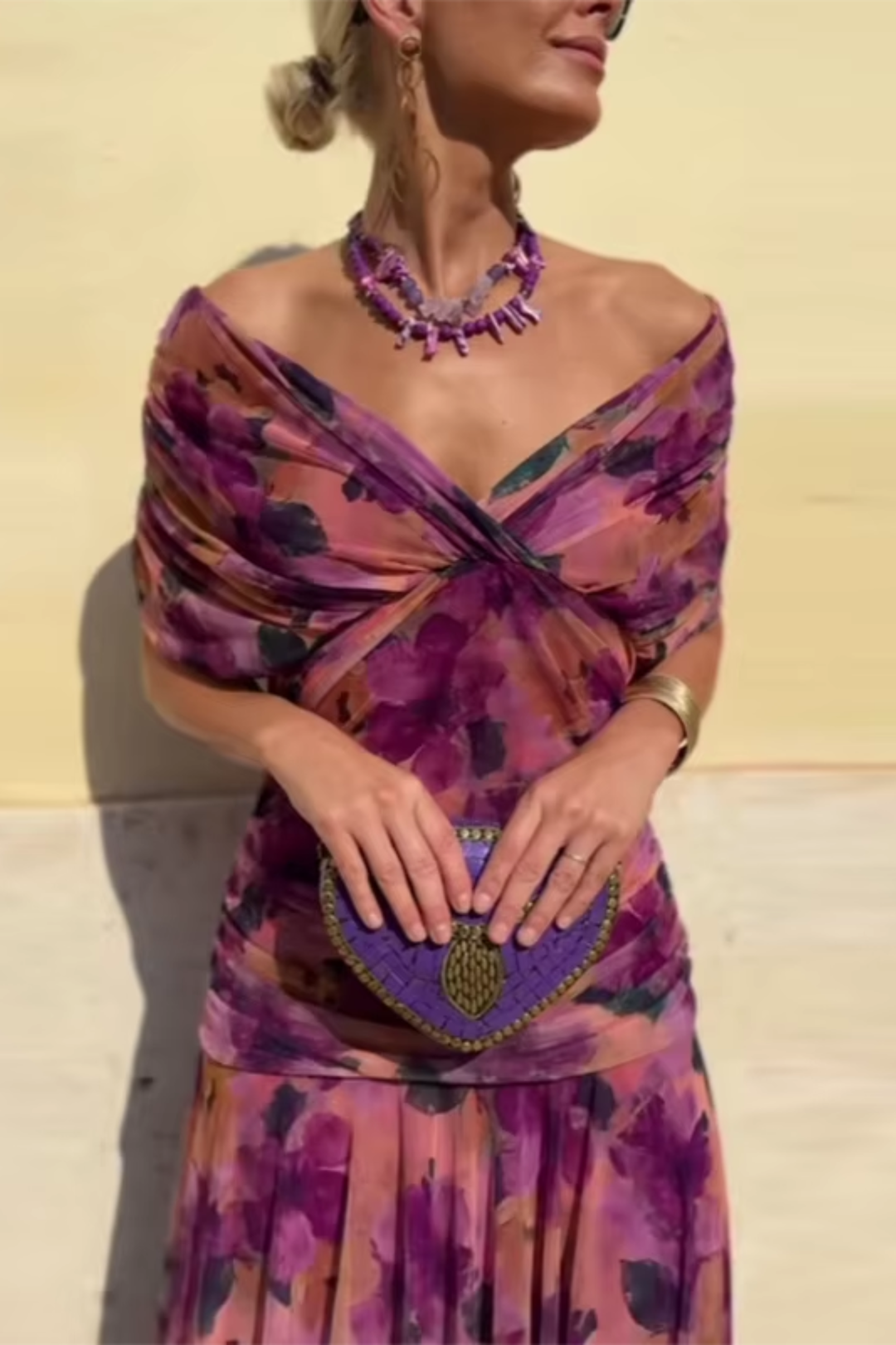 Serena | Women’s Maxi Dress featuring a Wrap Front