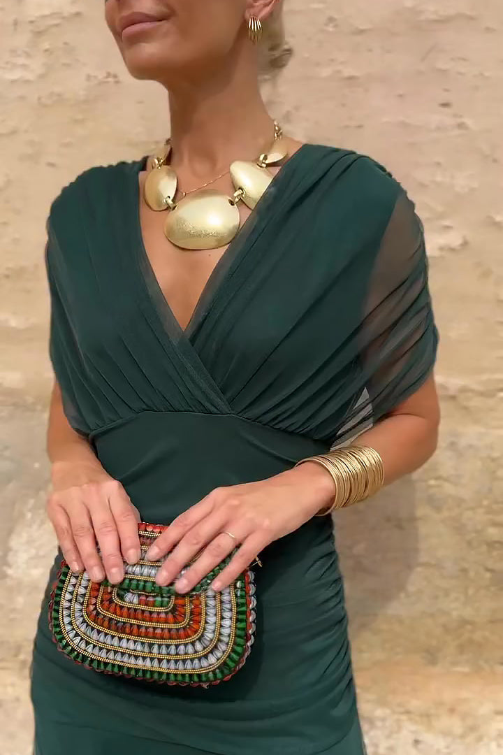 Serena | Women’s Maxi Dress featuring a Wrap Front