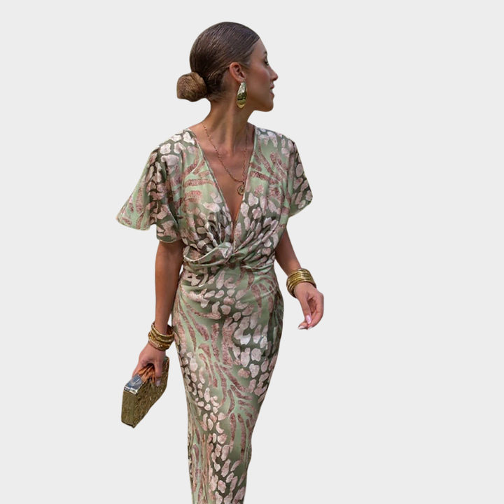 Serena | Women’s Maxi Dress featuring a Wrap Front