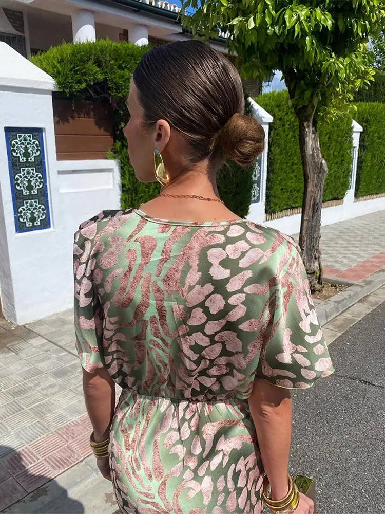 Serena | Women’s Maxi Dress featuring a Wrap Front