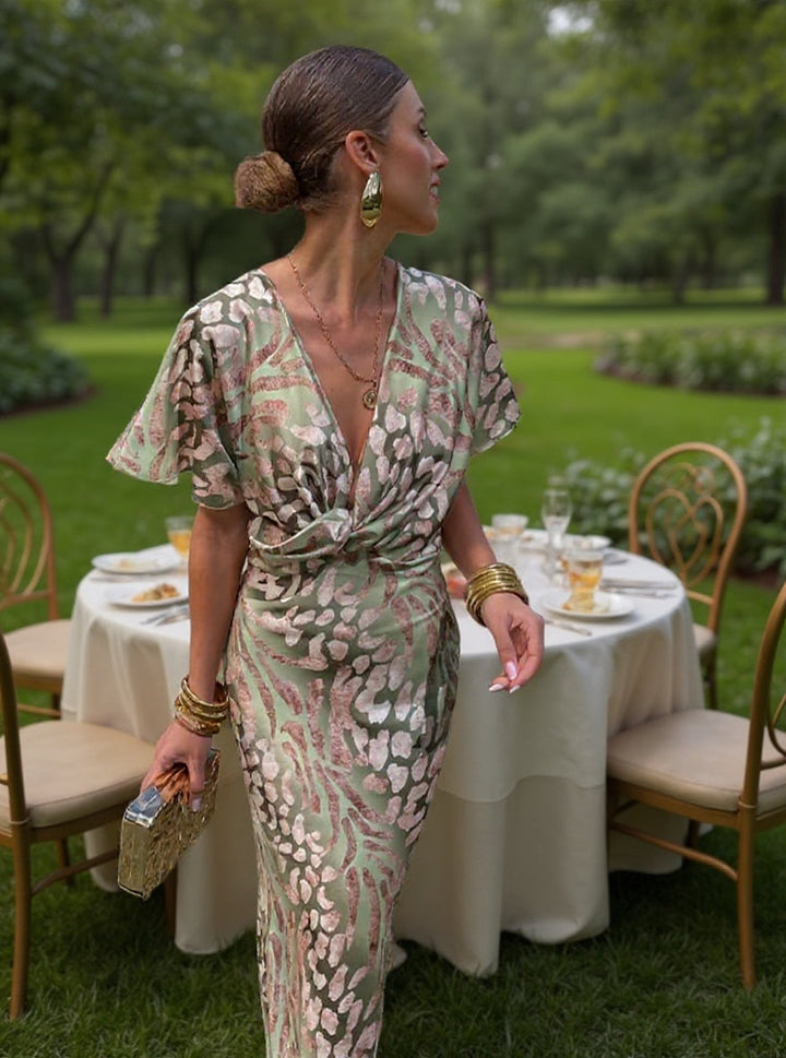 Serena | Women’s Maxi Dress featuring a Wrap Front