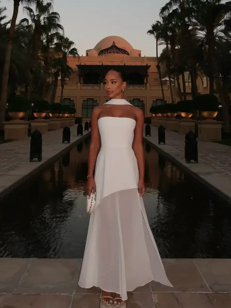 Felicity | Women's Asymmetric Gown for Evening Elegance