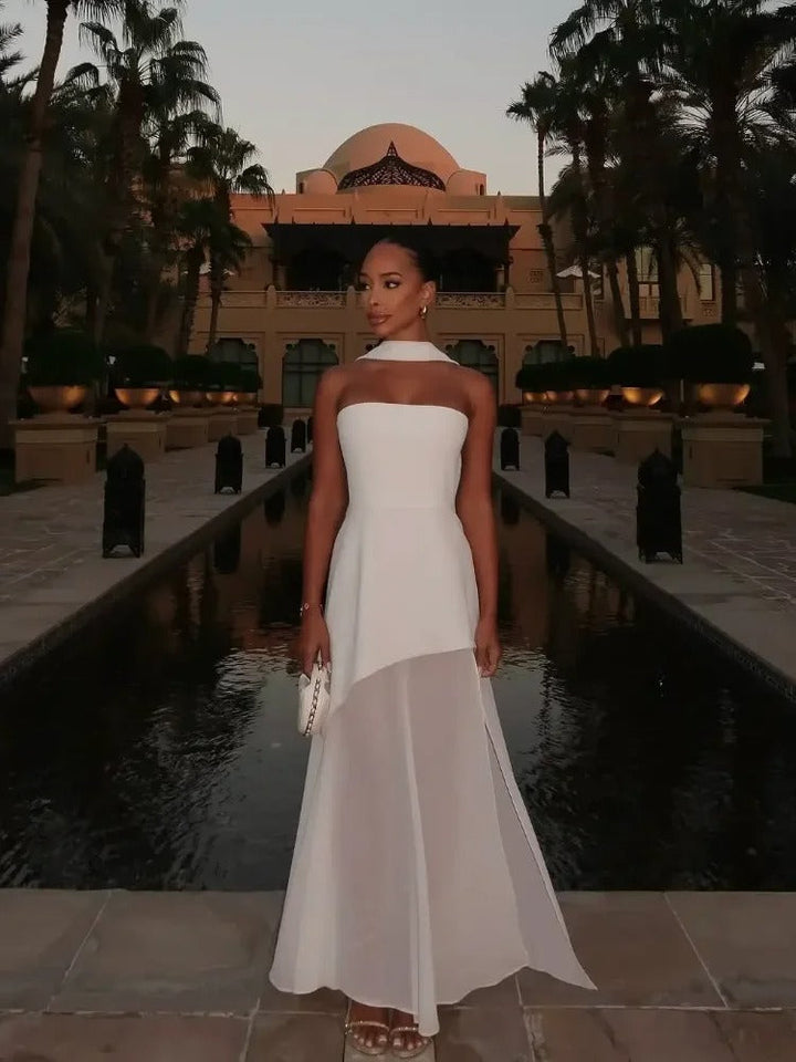 Felicity | Women's Asymmetric Gown for Evening Elegance