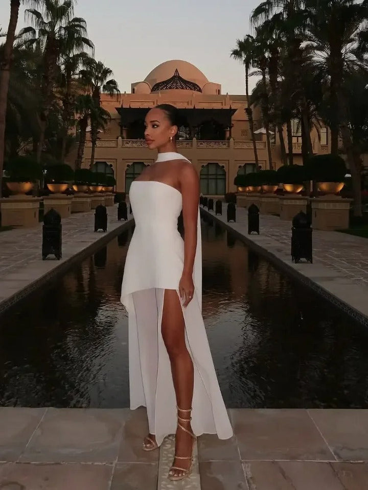 Felicity | Women's Asymmetric Gown for Evening Elegance