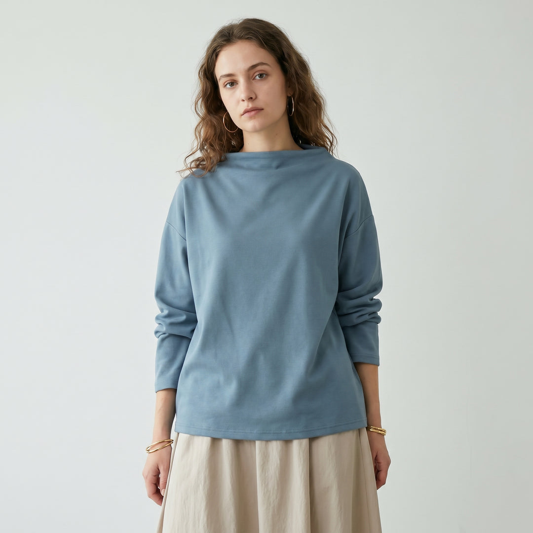 Luneria | Women's Soft Knit Turtleneck Top for Comfortable Everyday Wear