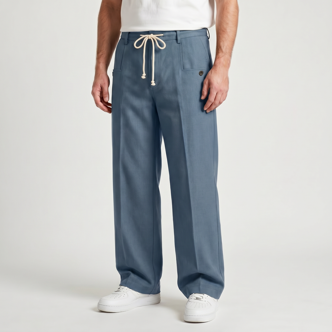 Maxwell | Men's Ferran Ryan Trousers for Smart Casual Everyday Wear