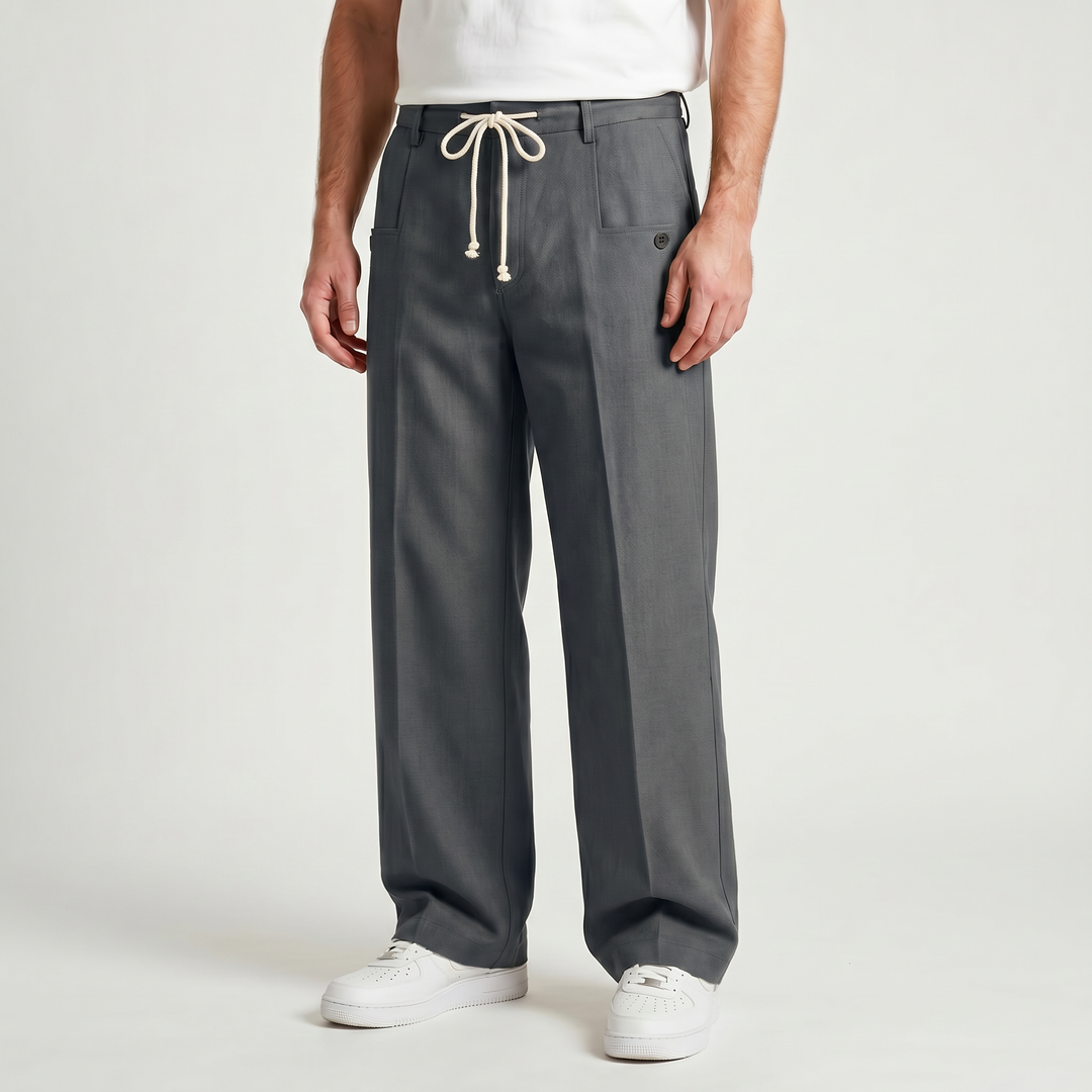 Maxwell | Men's Ferran Ryan Trousers for Smart Casual Everyday Wear