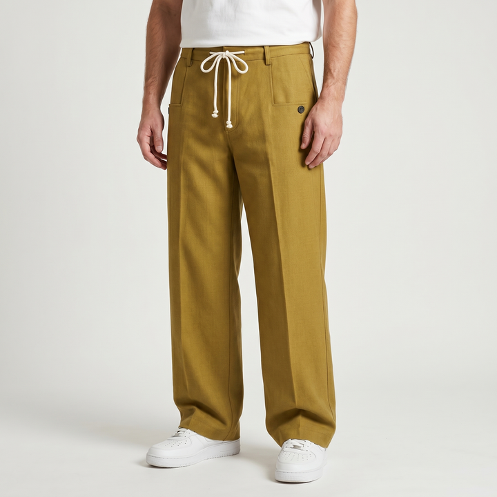 Maxwell | Men's Ferran Ryan Trousers for Smart Casual Everyday Wear