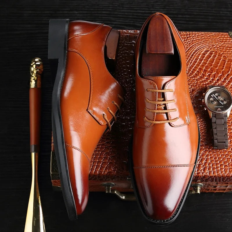 Roven | Men's Leather Dress Shoes with Classic Elegance