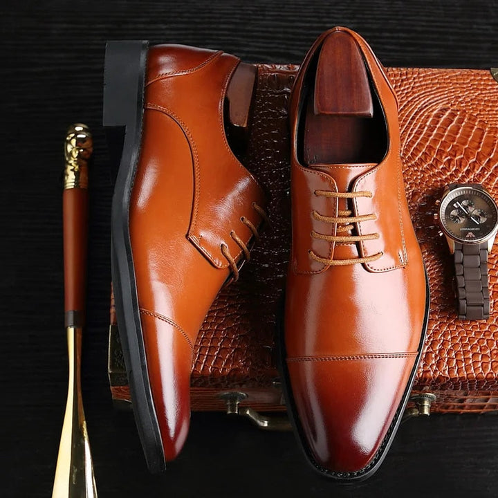 Roven | Men's Leather Dress Shoes with Classic Elegance