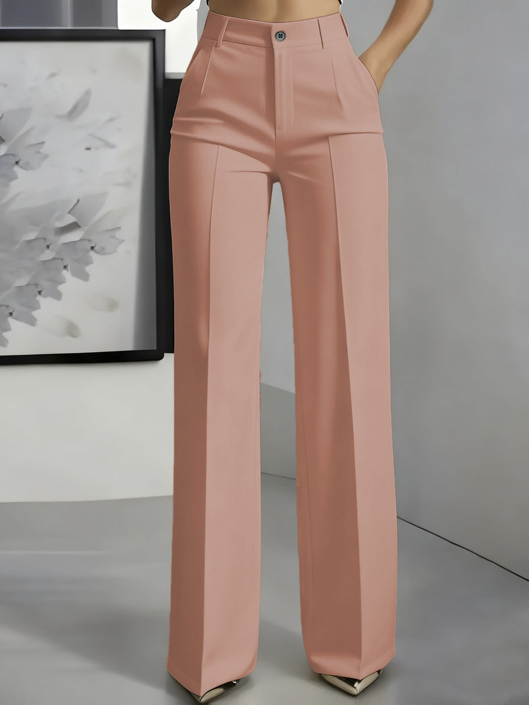 Elise | Women’s Wide Leg Trousers with a Tailored Fit