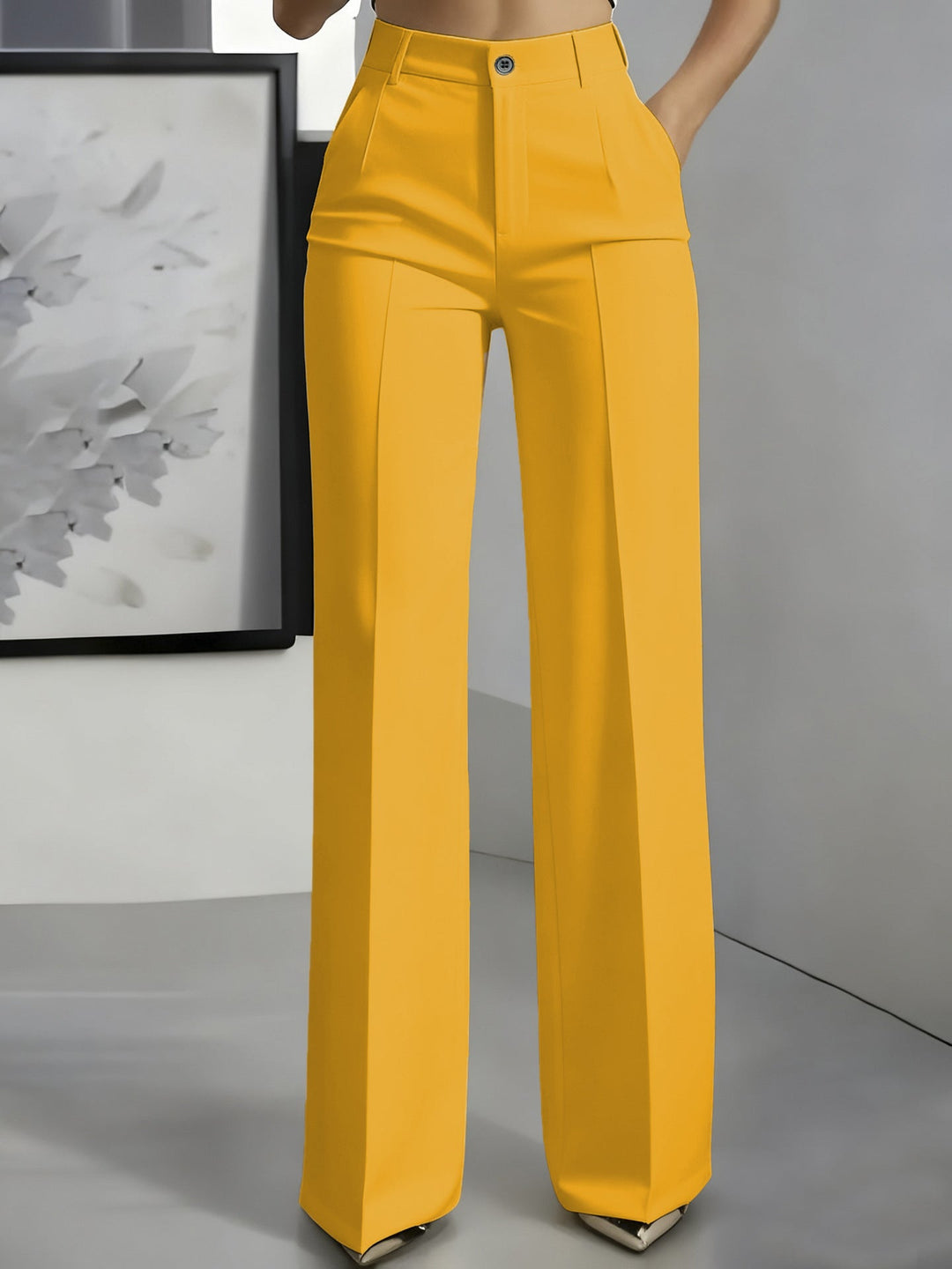 Elise | Women’s Wide Leg Trousers with a Tailored Fit
