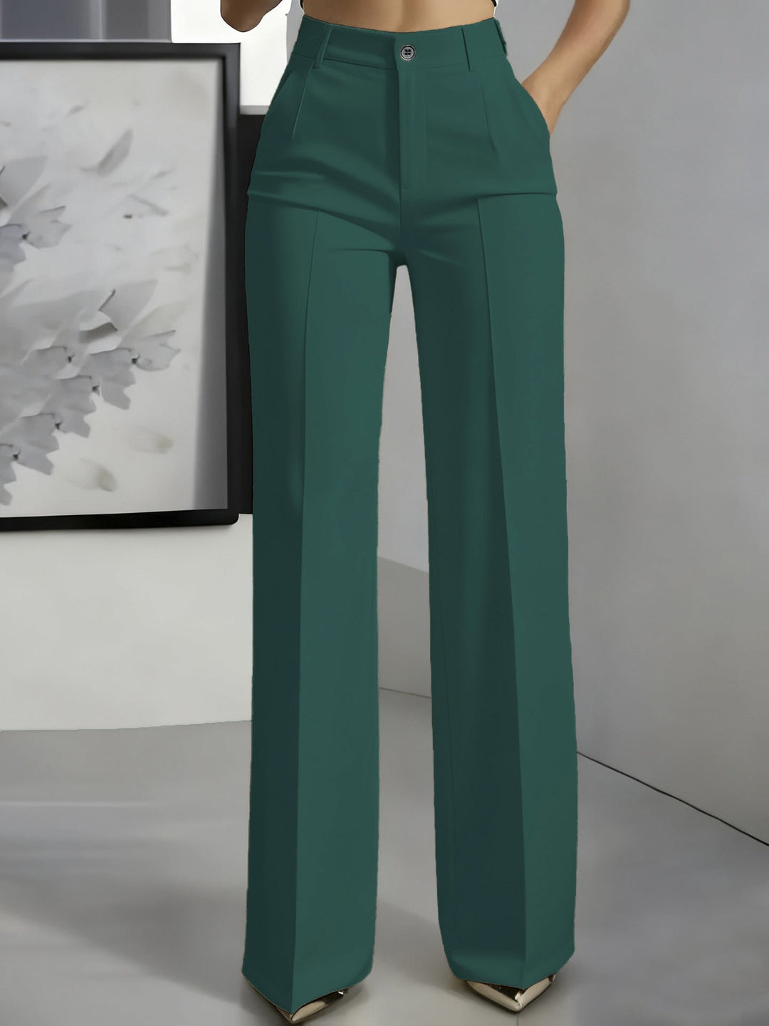 Elise | Women’s Wide Leg Trousers with a Tailored Fit
